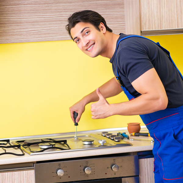 can you provide references from satisfied stove repair customers in Burlington